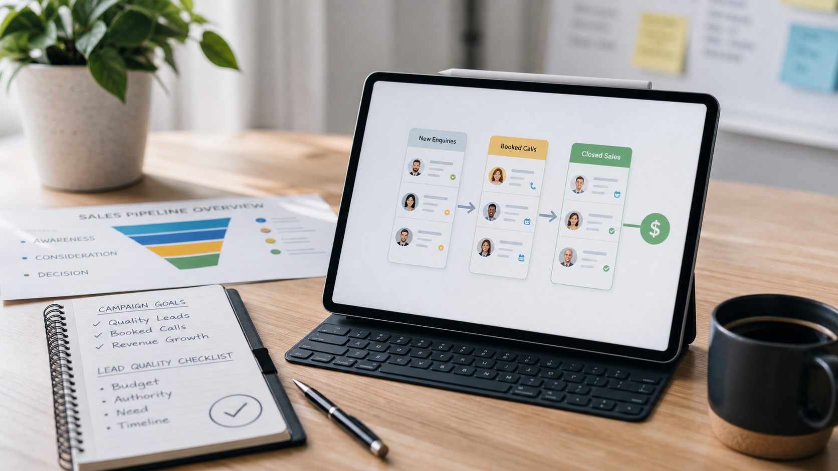Google Ads automation lead quality and CRM tracking workflow