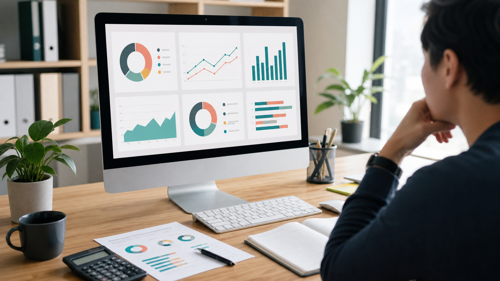 social media marketing reporting dashboard showing campaign performance metrics