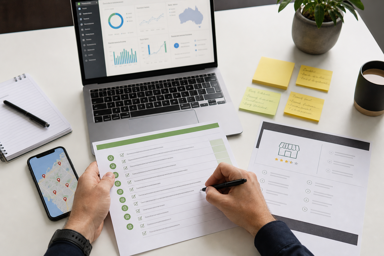Google Business Profile optimisation checklist for an Australian service business