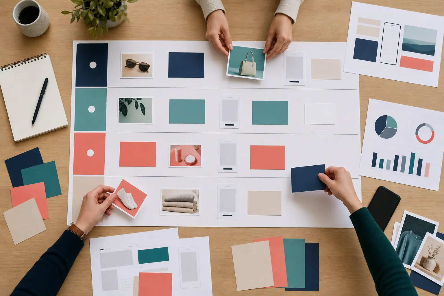 Four-week EOFY campaign plan with retail creative and channel assets