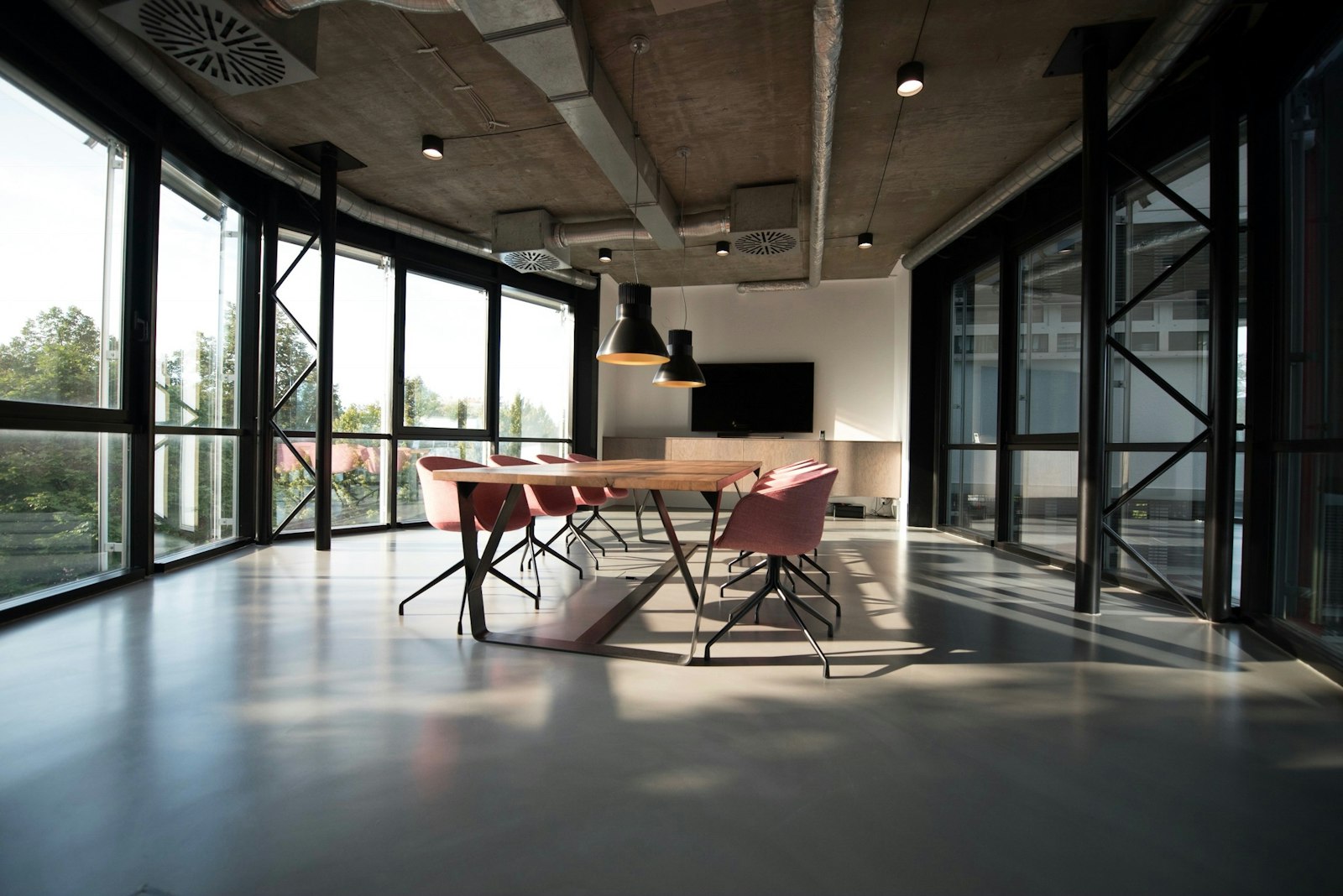 Meeting room where access permissions are agreed before connecting AI to a live site